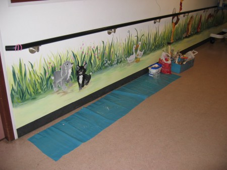 Gang kinderafdeling Ziekenhuis Dirksland